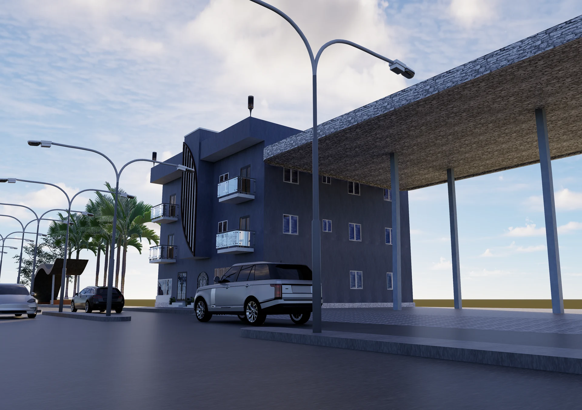 G+2 Building View 7