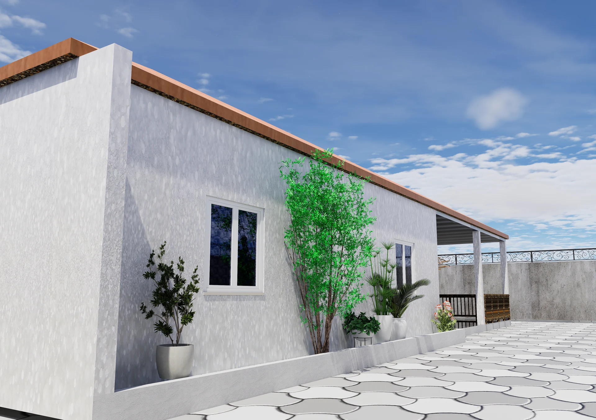 Modern Villa View 3